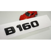 B 160 Bagaj Parlak Siyah ABS 3M 3D Yazı Logo - 1