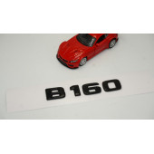 B 160 Bagaj Parlak Siyah ABS 3M 3D Yazı Logo - 2
