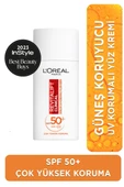 L'OREAL PARİS Loreal Paris Revitalift Clinical SPF 50+ Yüz Güneş Kremi 50 ml x 2 Adet - 2