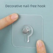 Minimalist Duvar Saati - Kare - Sessiz - 13mm Spiral Ağ - 20'li Paket - 2