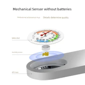 İç Ortam Termometre Higrometre - Krem Beyaz Asılı (Geliştirilmiş) thumbnail 4