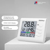 Bebek Odası Sıcaklık ve Nem Ölçer - Klasik Model RE-W1003 - 2