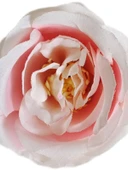 Yapay Gül Çiçeği - Süt Beyazı (5-6cm Hem) - 2
