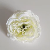 Yapay Gül Çiçeği - Yang Şakayık Açık Süt Beyazı Çiçek Başı (7-8cm) - 1