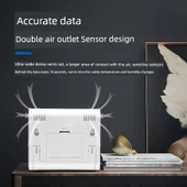 Bebek Odası Sıcaklık ve Nem Ölçer - Arka Işıklı RE-W1002S - 5