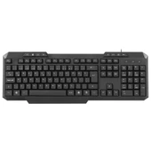 FRISBY FK-4816QU MULTIMEDYA Q KLAVYE USB SİYAH thumbnail 1