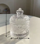 Aromaterapi Cam Saklama Kabı - Beyaz Kristal 2-4cm 100g - 8