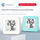Mini Dijital Termometre ve Higrometre - Beyaz - 2