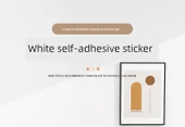 Su Geçirmez PVC Duvar Stickerı - Macun Beyazı 60cm x 3 Metre - 8
