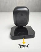 Kulaklık Şarj Standı - Samsung Buds2 Pro/Freebuds SE2 - Siyah - 10