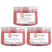 Mini El Yapımı Dumansız Kırmızı Mum - 1.2cm x 7.5cm - 3 Kutu - 1