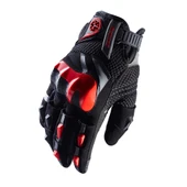 SCOYCO MC117W KORUMALI KADIN MOTOSİKLET ELDİVENİ KIRMIZI SİYAH - 1