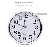 Minimalist Sessiz Duvar Saati - 12 inç - 53114 Altın Ev ve Geyik 30cm - 10