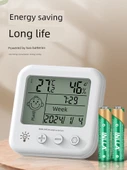 Mini Dijital Termometre Higrometre 1 Adet - 6