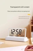 Dijital Oda Termometresi - Şeffaf Xiaomi Beyazı - Geniş Ekranlı - 10