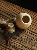 Seramik Küçük Yumurta Kavanoz - B173 Boş Konserve Zeytin (Mat) - 5