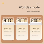Dijital Oda Termometresi - Şeffaf Xiaomi Beyazı - Geniş Ekranlı - 4