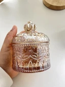 Kristal Cam Aromaterapi Difüzör Taşı - Pembe Kristal 2-4cm 100g - 3