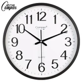 Modern Duvar Saati - Altın Renk Çap 34cm - 3