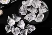 Kristal Cam Aromaterapi Difüzör Taşı - Beyaz Kristal 2-4cm 100g - 1