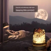 Kristal Cam Aromaterapi Difüzör Taşı - Ametist 2-4cm 100g - 9