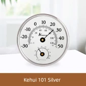 Dijital Termometre Higrometre - Gümüş - 1