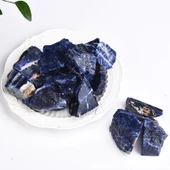 Kristal Cam Aromaterapi Difüzör Taşı - Mavi Granit 2-4cm 100g - 1