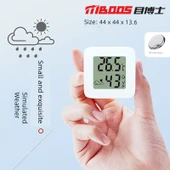 Minimalist Mini Dijital Termometre Higrometre [Tek Mini Boyutlu] - 1