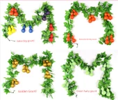 Üzüm Yapraklı Kabak Boru Dekorasyonu - Köpük Büyük Elma 4 (20 Meyve) thumbnail 8