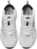 LOTTO ATHENS 5FX BEYAZ LACİVERT UNİSEX KOŞU YÜRÜYÜŞ SPOR AYAKKABISI thumbnail 5