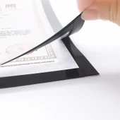 Su Geçirmez A4 Yatay Çift Taraflı Manyetik PVC Poster Klipsi - 3