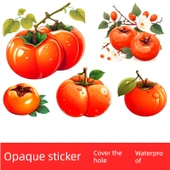 PVC Duvar Sticker - Pembe Şakayık Kelebek Desenli - 4