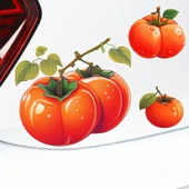 PVC Duvar Sticker - Pembe Şakayık Kelebek Desenli - 6