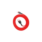 Baseus Cafule Serisi Lightning Kablosu 1 m Gri-Kırmızı thumbnail 1