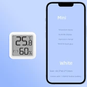 Dijital Termometre Higrometre - Mini İfade - 1