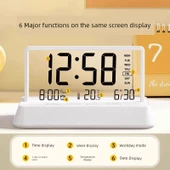 Dijital Oda Termometresi - Şeffaf Xiaomi Beyazı - Geniş Ekranlı Sıcaklık ve Nem Göstergesi - 3