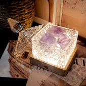 Aromaterapi Difüzör Taş Saklama Kavanozu - Sarı Kristal 200g - 4