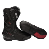 PROSEV RACING KORUMALI MOTOSİKLET BOT SİYAH - 2