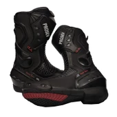 PROSEV RACING KORUMALI MOTOSİKLET BOT SİYAH - 5