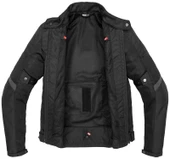 SPIDI TEK NET YAZLIK FİLE TEKSTİL CEKET SİYAH thumbnail 3