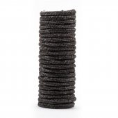 CAM ELYAF ÖRGÜLÜ GRAFİTLİ 6*6 MM (10MT) - 1