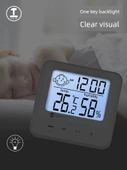 Mini Boy İç Ortam Termometre Higrometre - 3