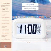 Xiaomi Beyaz Mini Pilli Çocuk Alarm Saati - Düşük Ses - 1