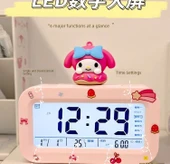 Xiaomi Beyaz Mini Pilli Çocuk Alarm Saati - Düşük Ses - 11