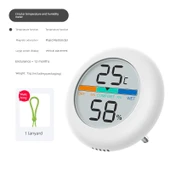 Akıllı Oda Termometresi - Düz Beyaz Minimalist - 1