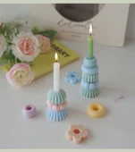 Aromaterapi Mum - 2 Adet (Ahşap Altlık ve Hediye Çantası Hediyeli) - 8