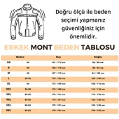 T.UR HIMALAYA YAZLIK TOURING CEKET SİYAH AÇIK GRİ - 7