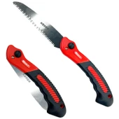 Budama Testeresi 180 mm Çelik Düz Ağaç Dal Bağ El Testeresi Açılıp Kapanır - 5