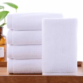 30x30 cm 40 Gram %100 Pamuklu Beyaz Havlu - 32 Kat - 1