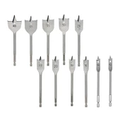 Yaprak Matkap Ucu Ahşap Ağaç Tahta Sunta Plastik Delme Bits Uç 40-38-35-30-24-22-20-18-16-14-12 mm thumbnail 6